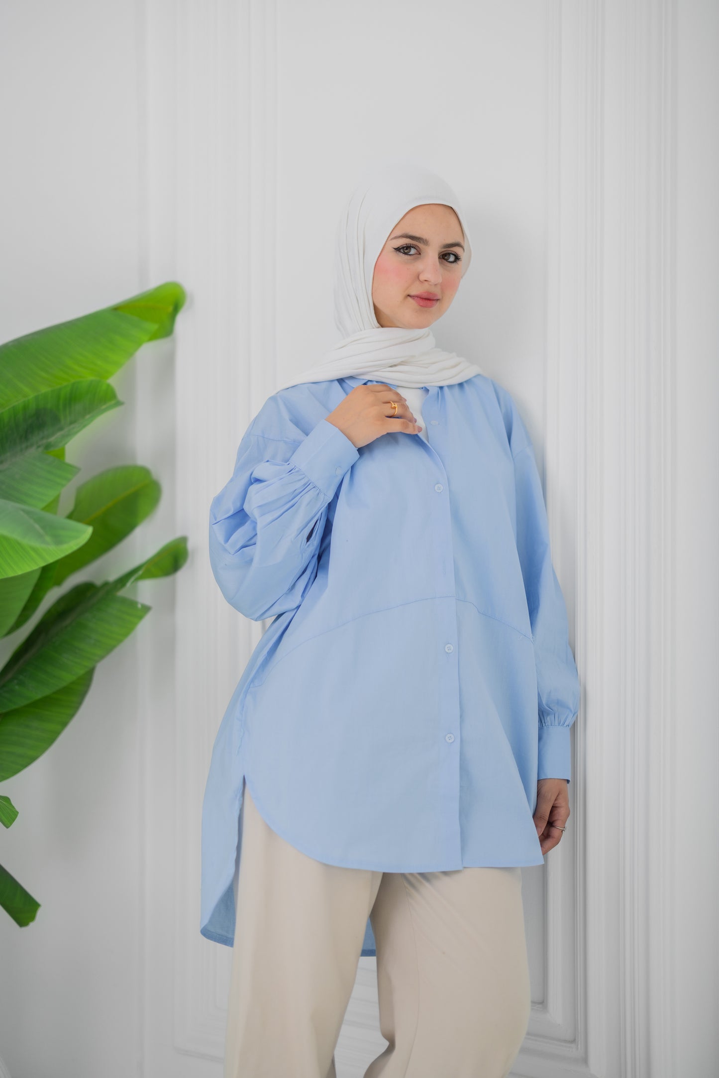 Poplin shirt