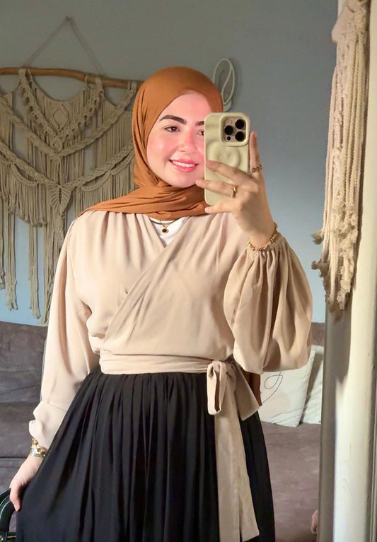 Wrap Blouse